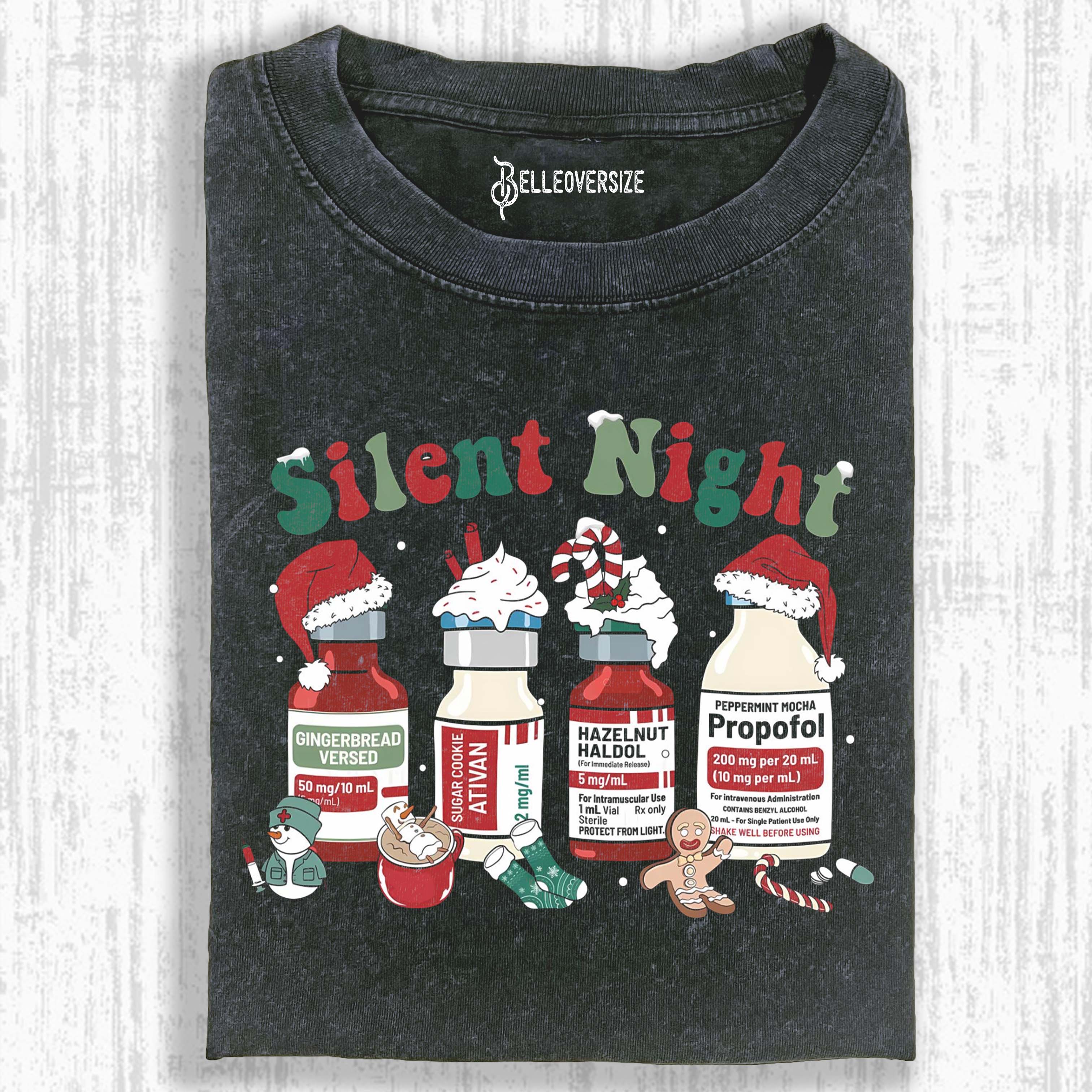 CHRISTMAS NURSE T-SHIRT