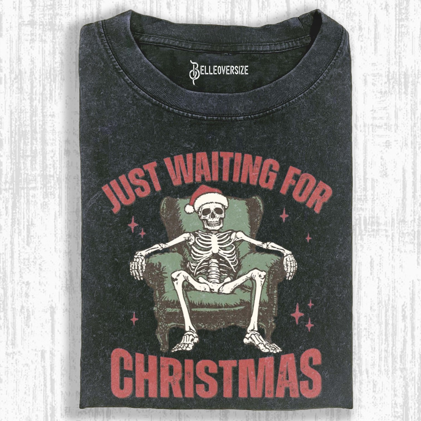 CHRISTMAS SKULL T-SHIRT