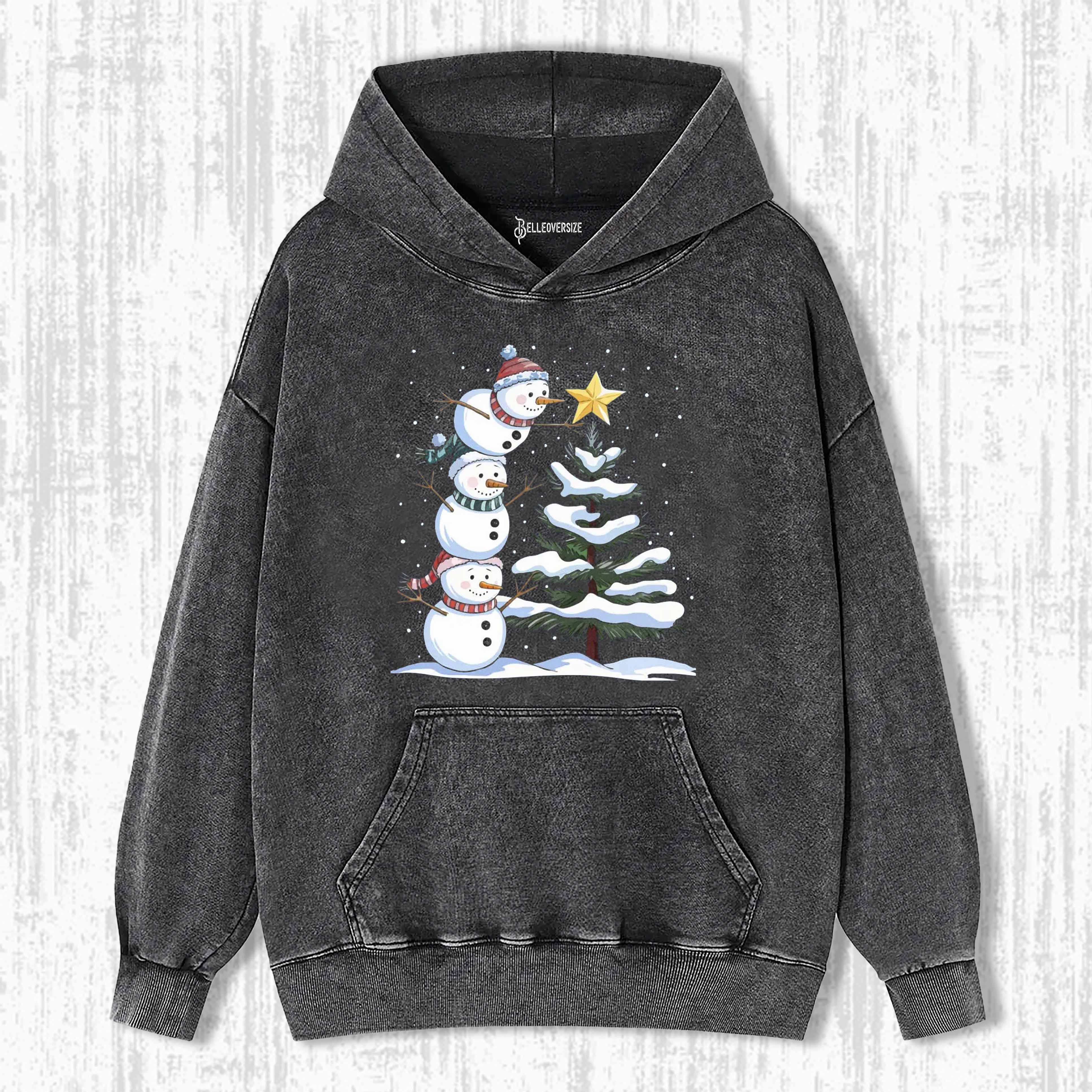 CHRISTMAS SNOWMAN HOODIE