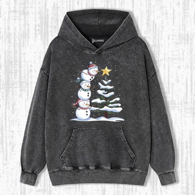 CHRISTMAS SNOWMAN HOODIE