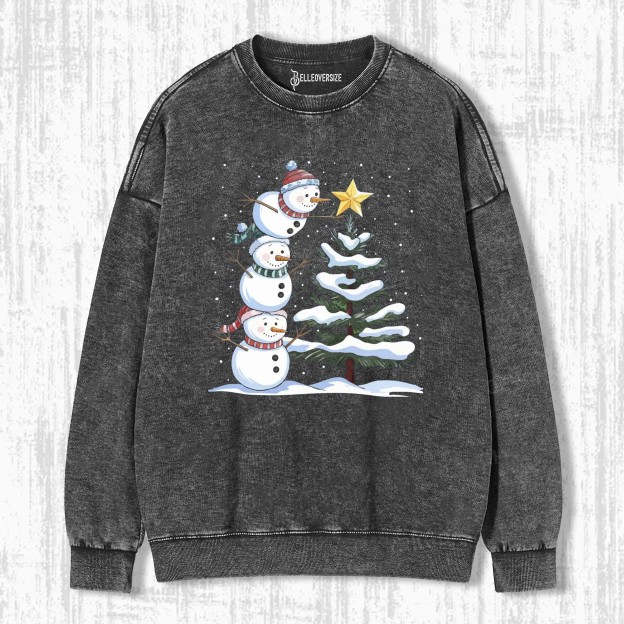 CHRISTMAS SNOWMAN SWEATSHIRTS