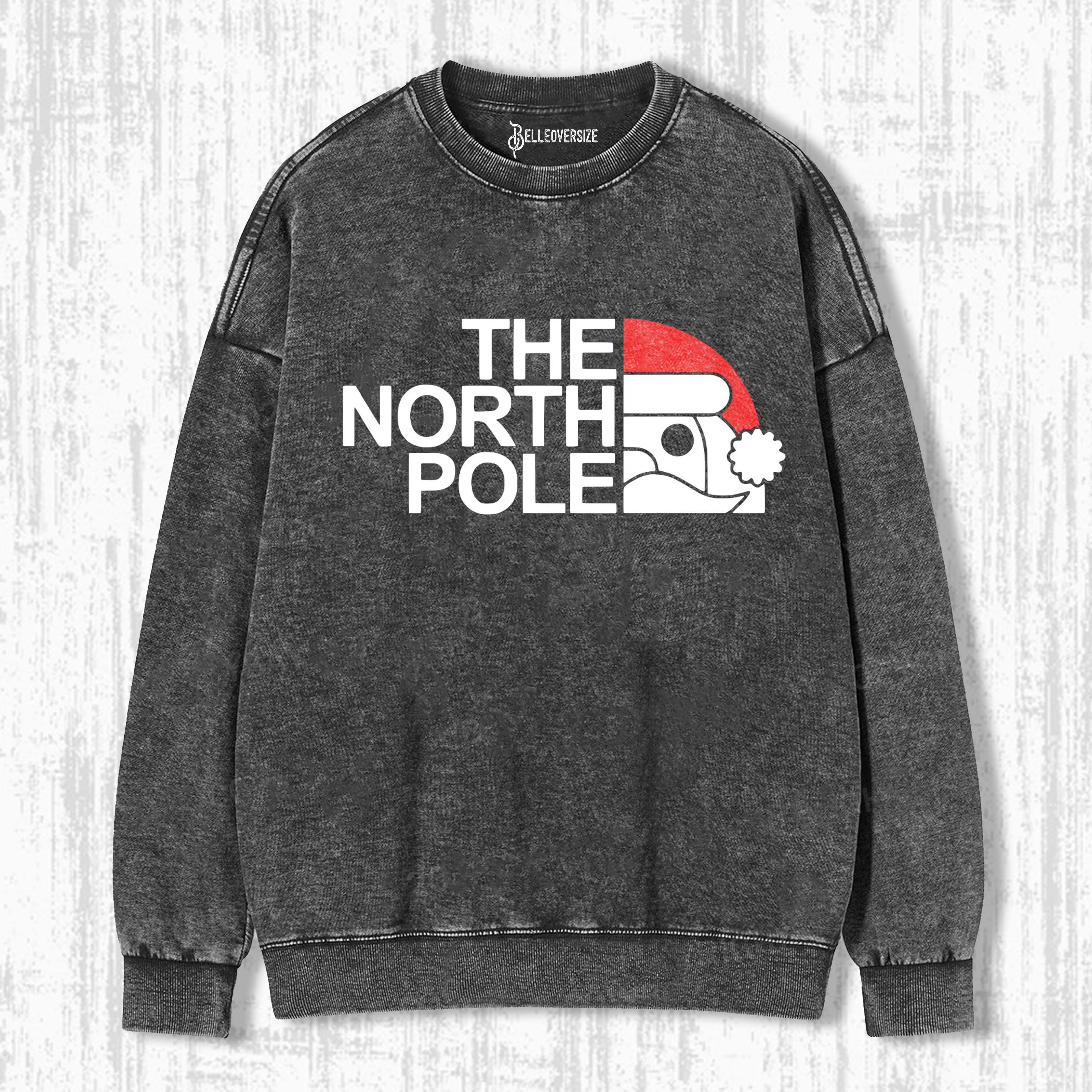 CHRISTMAS  THE NORTH POLE SWEATSHIRTS