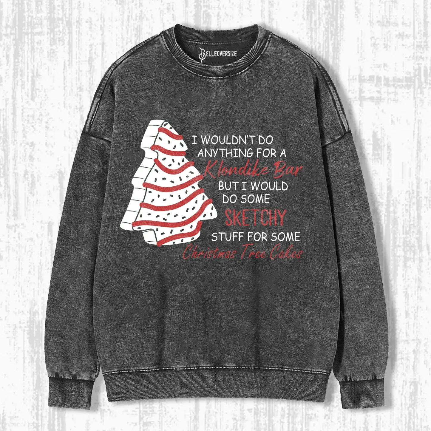 CHRISTMAS TREE CAKE SWEATSHIRTS