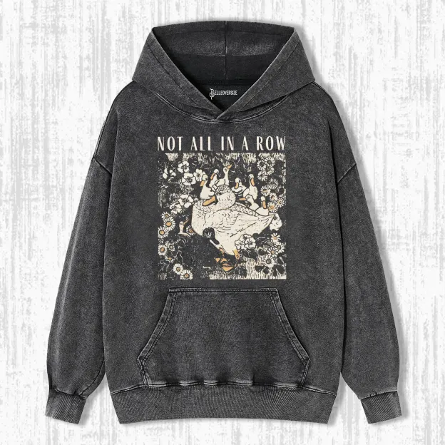 COMFORT COLORS DUCKS NOT IN A ROW HOODIE