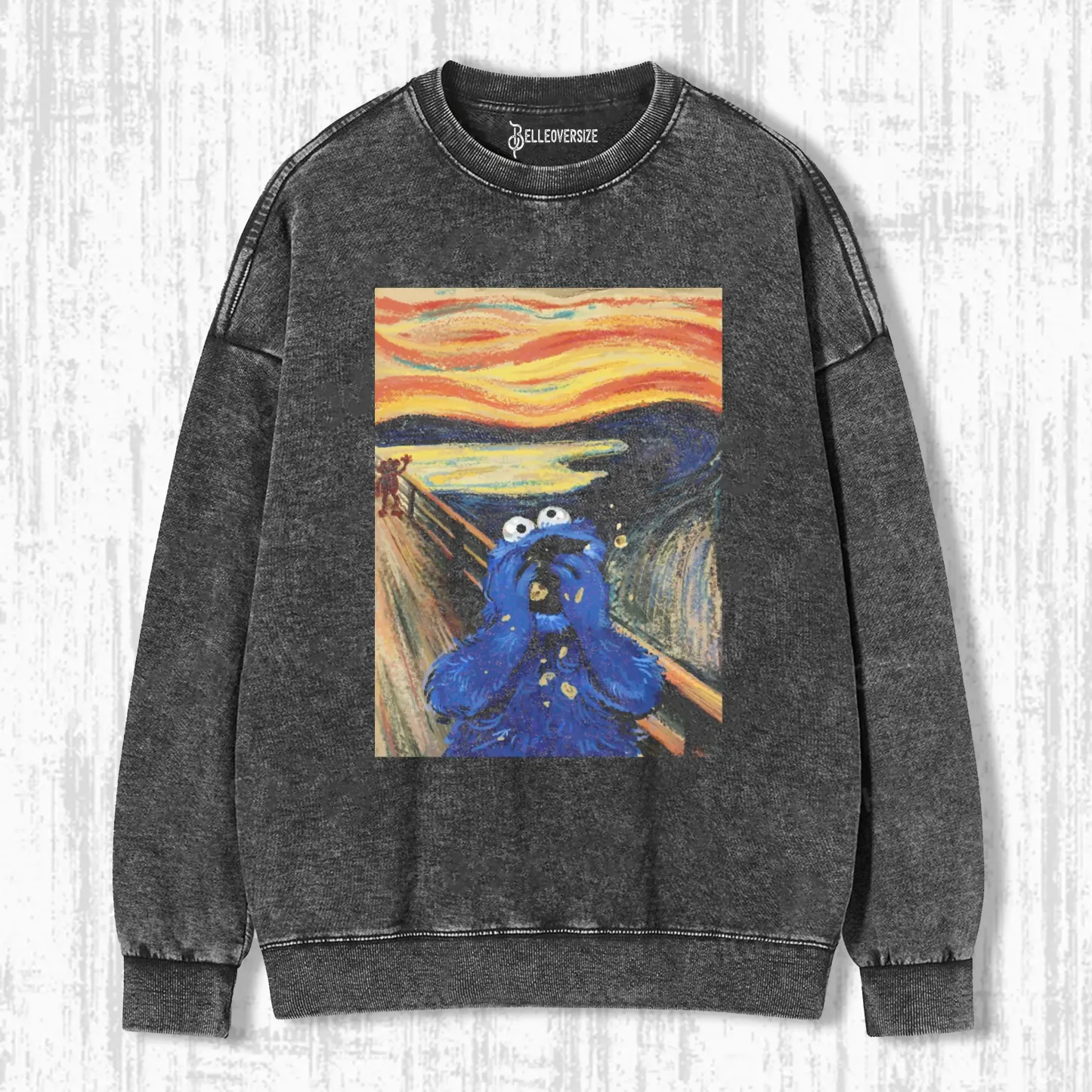 COOKIE MONSTER SWEATSHIRTS