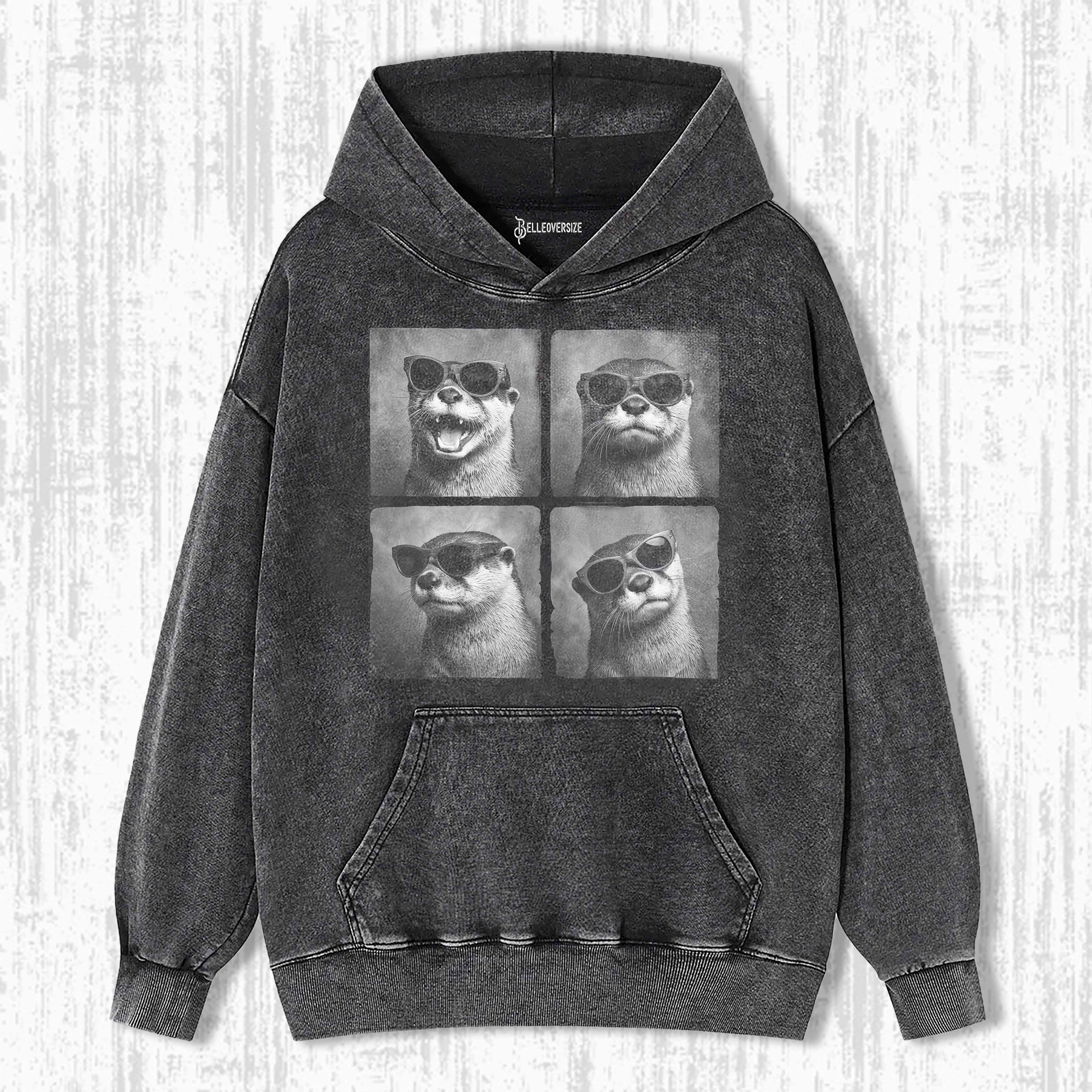 COOL OTTER SUNGLASSES HOODIE