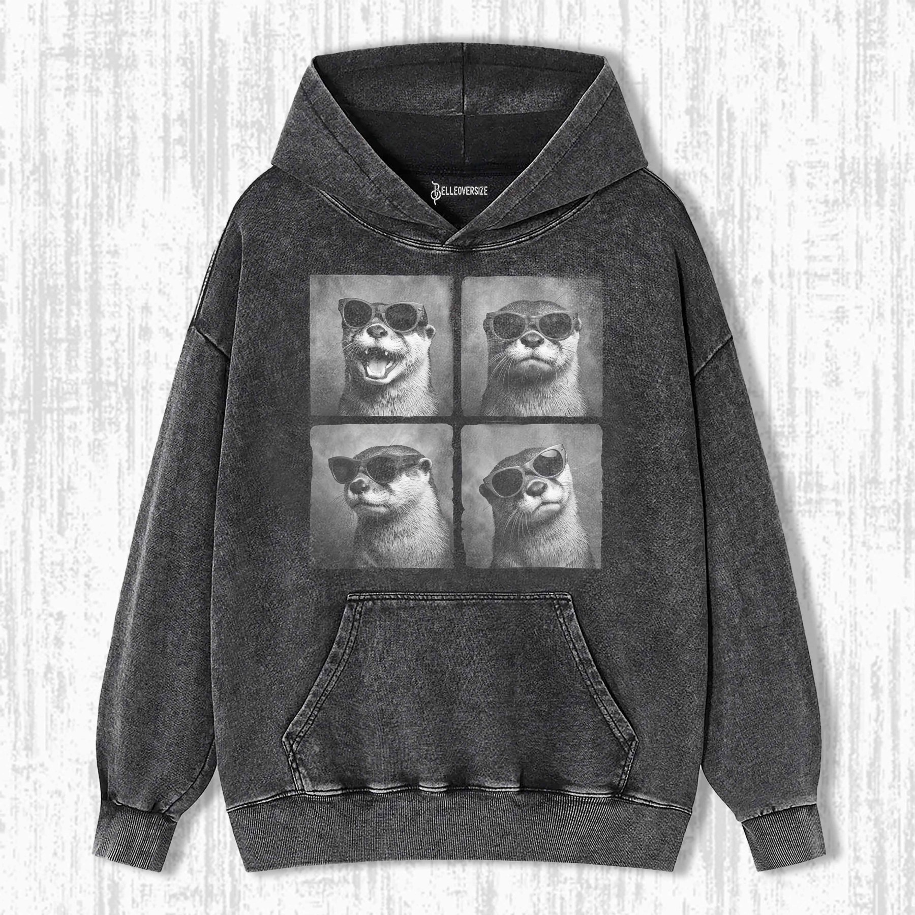 COOL OTTER SUNGLASSES HOODIE