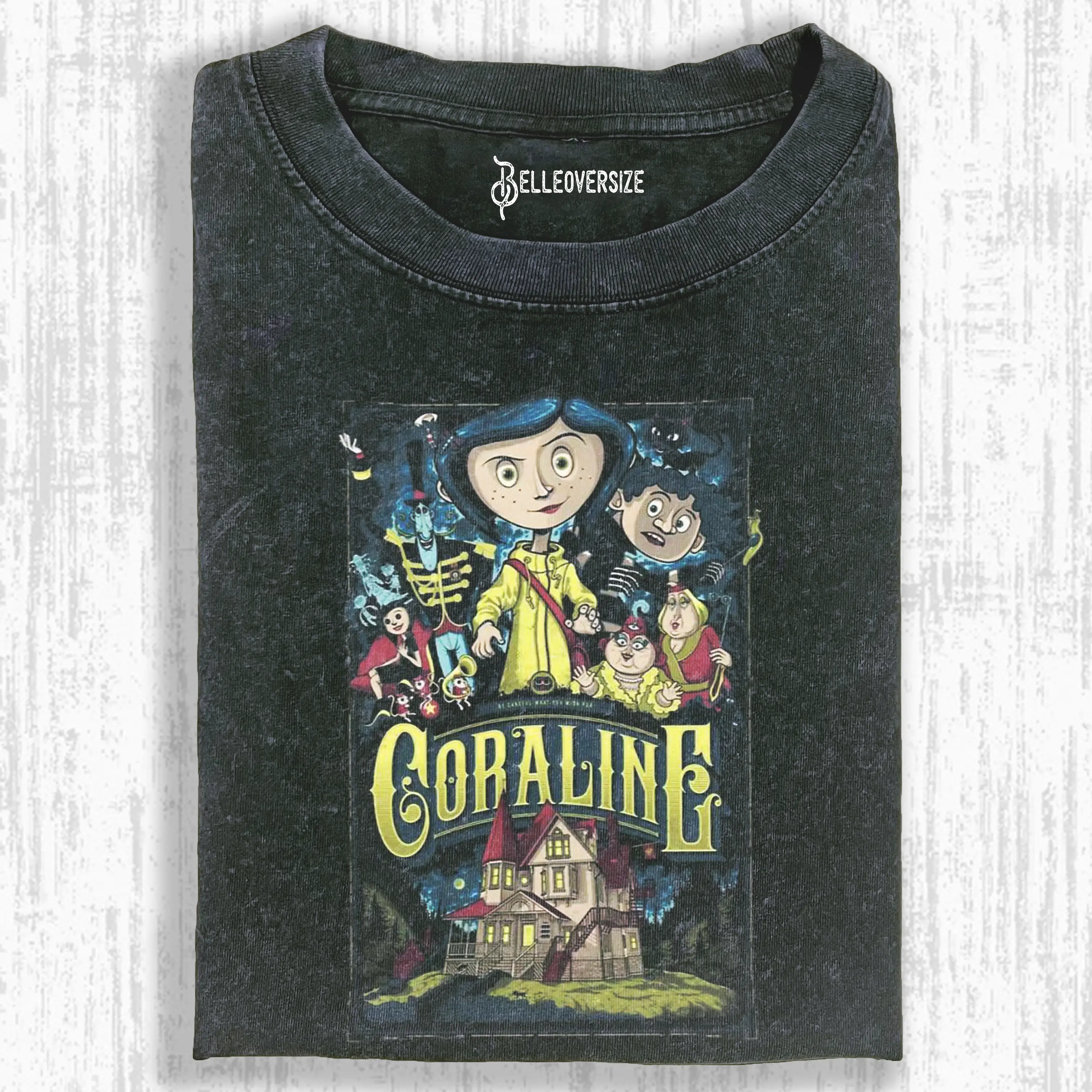 CORALINE MOVIE  T-SHIRT
