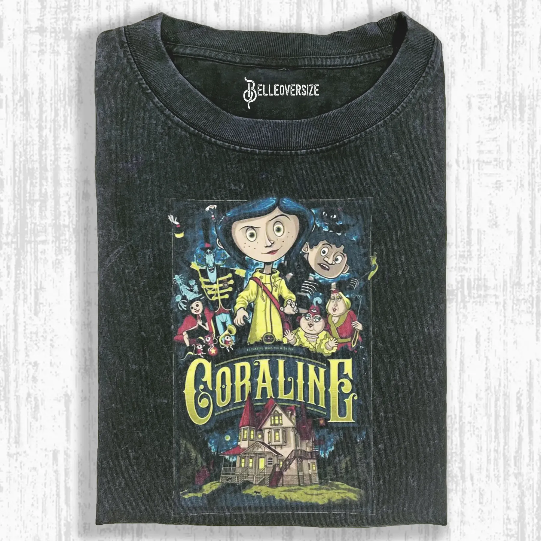 CORALINE MOVIE  T-SHIRT