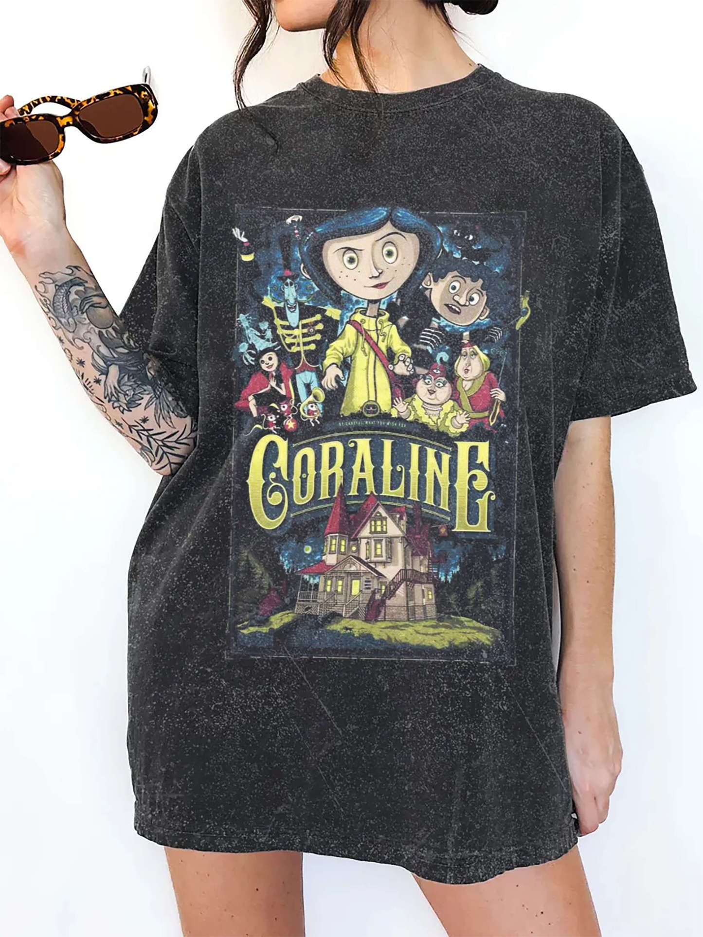 CORALINE MOVIE T-SHIRT