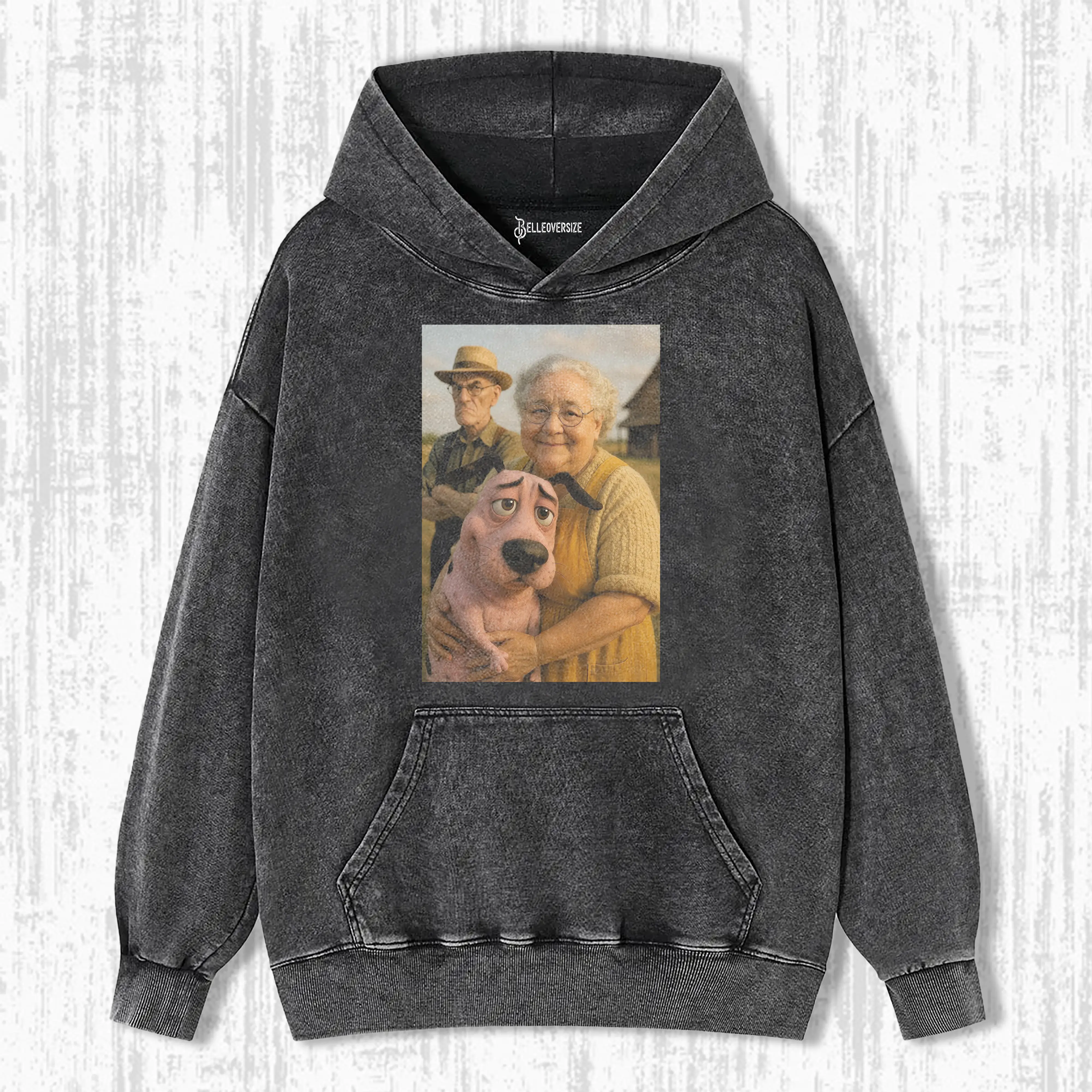 COURAGE THE COWARDLY DOG HOODIE