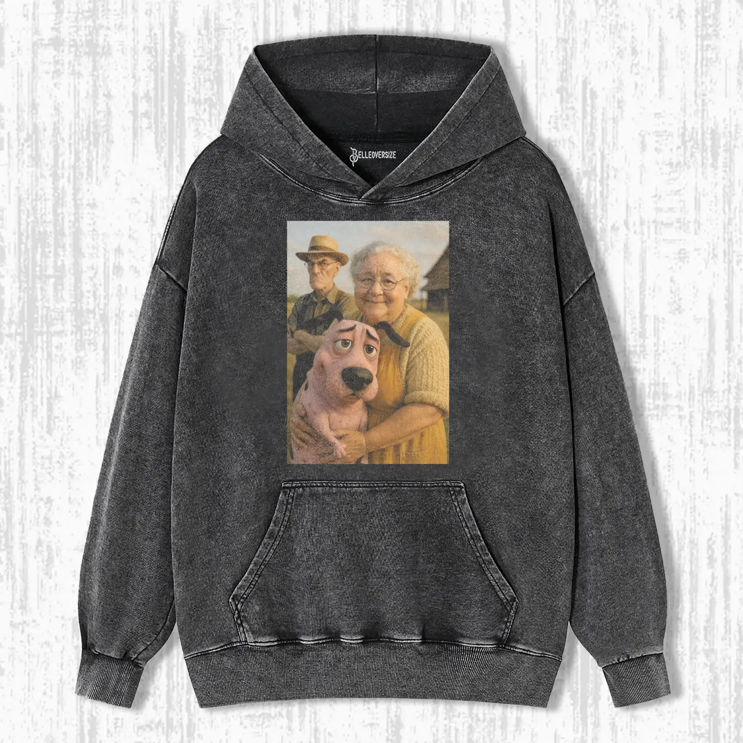 COURAGE THE COWARDLY DOG HOODIE