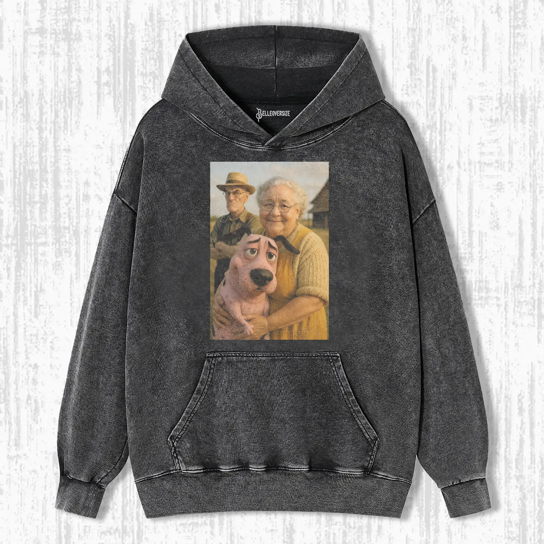 COURAGE THE COWARDLY DOG HOODIE