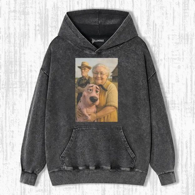 COURAGE THE COWARDLY DOG HOODIE
