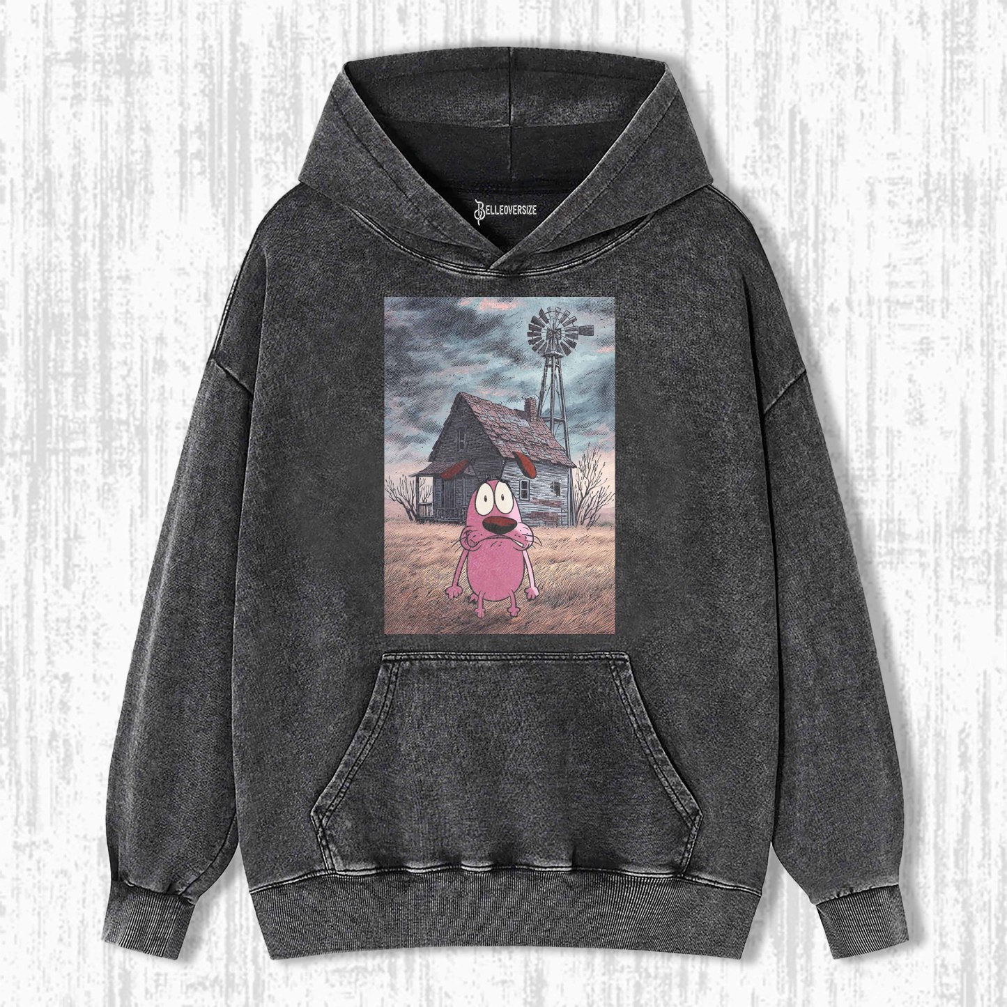 COURAGE THE COWARDLY DOG HOODIE 