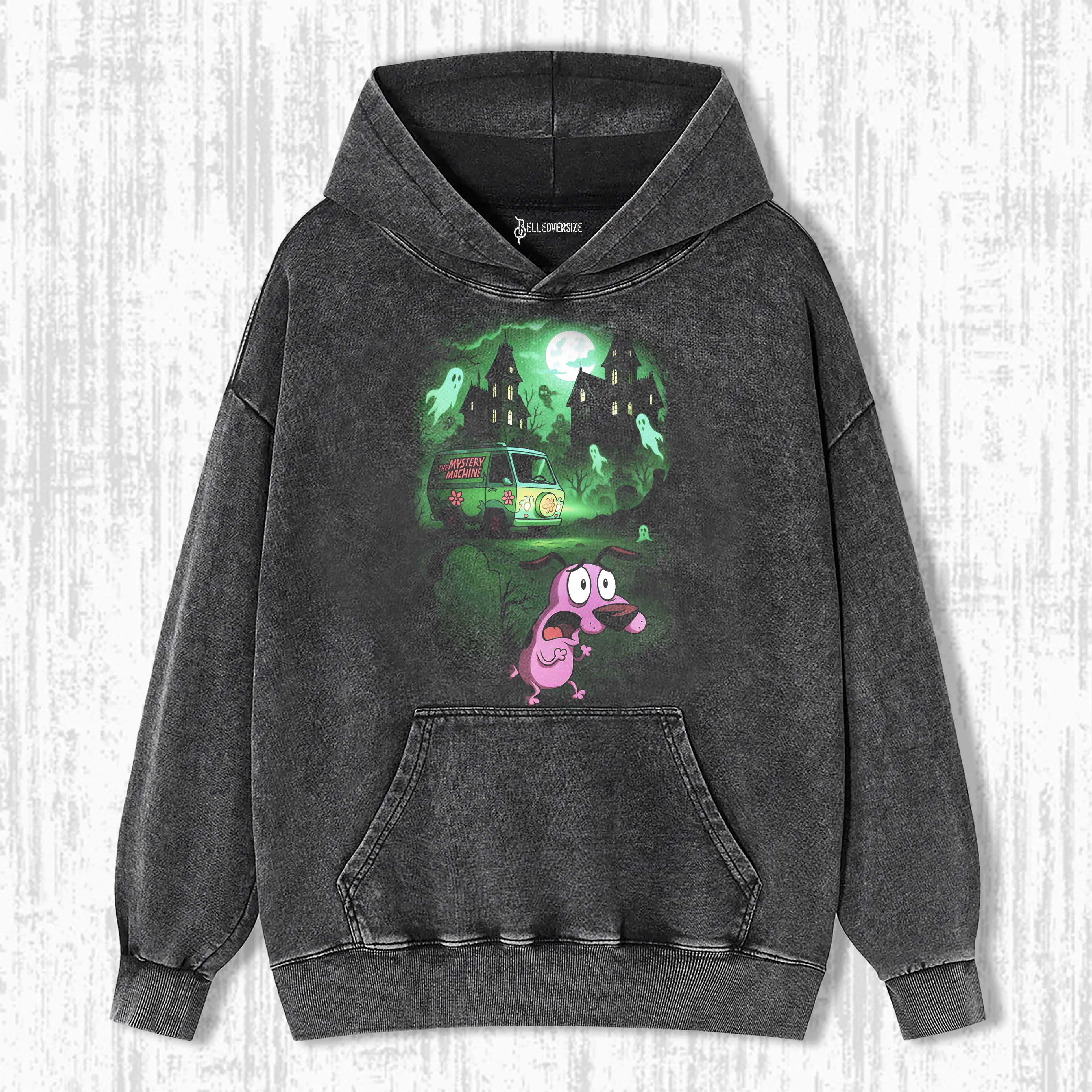 COURAGE THE COWARDLY DOG HOODIE