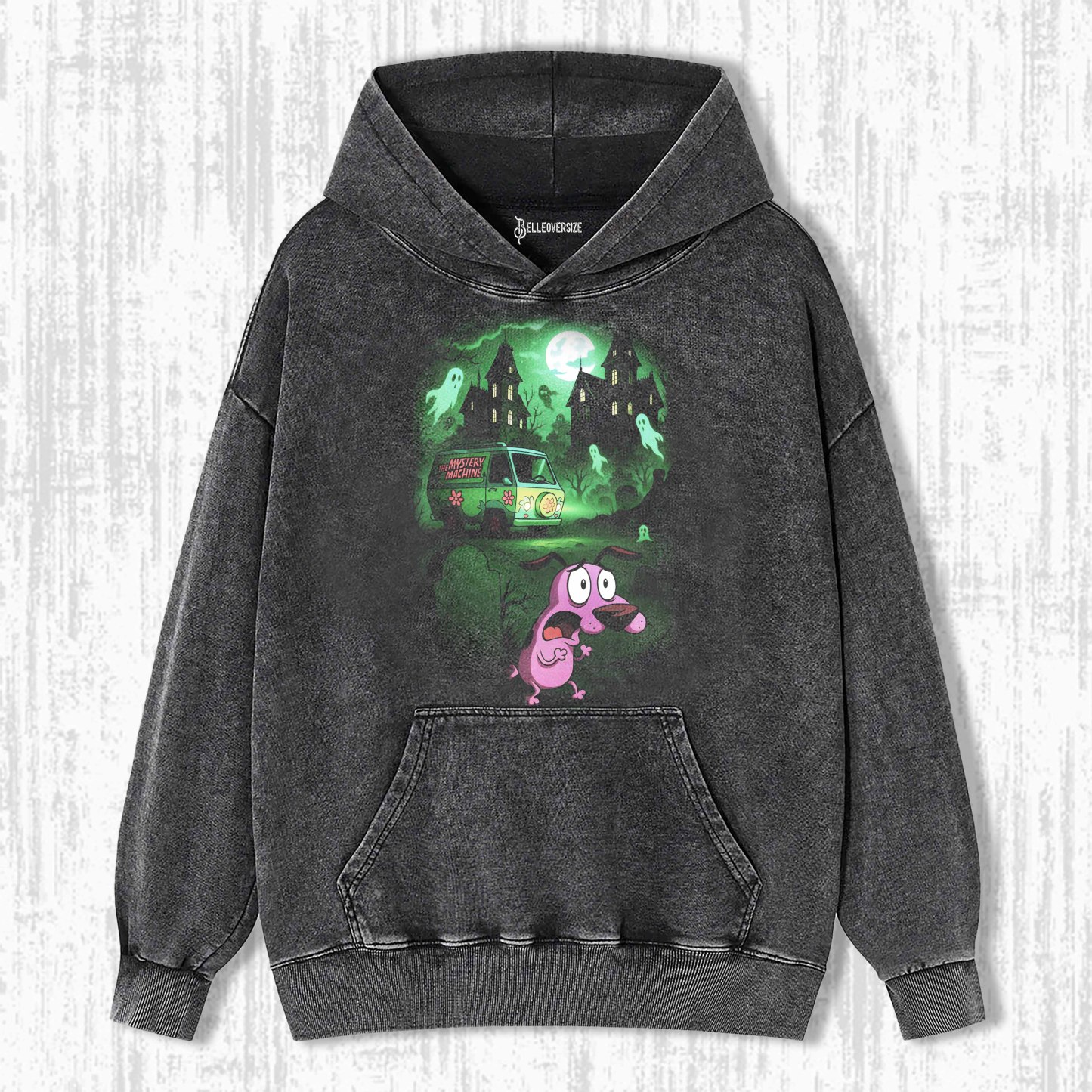 COURAGE THE COWARDLY DOG HOODIE