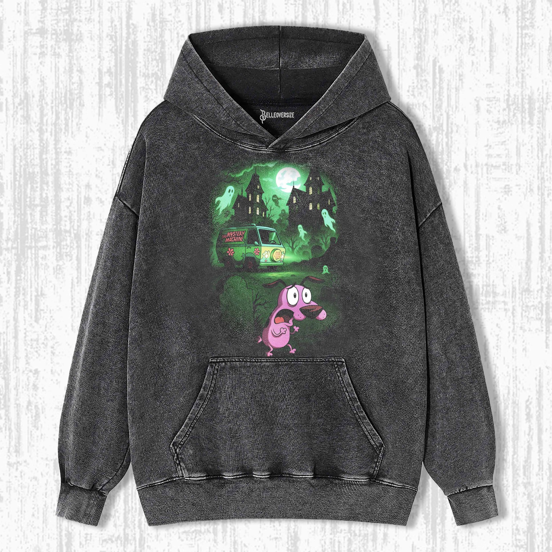 COURAGE THE COWARDLY DOG HOODIE