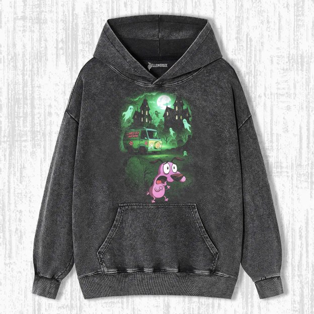 COURAGE THE COWARDLY DOG HOODIE