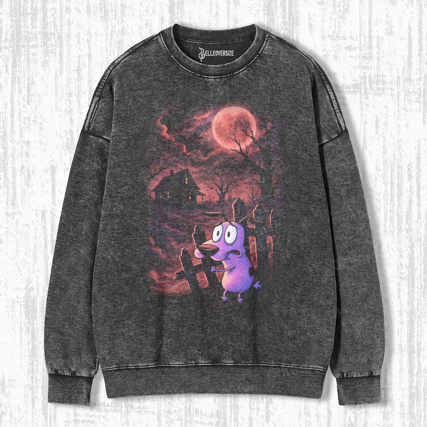 COURAGE THE COWARDLY DOG SWEATSHIRTS