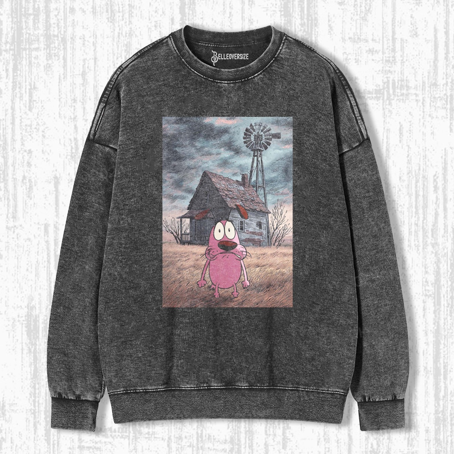 COURAGE THE COWARDLY DOG SWEATSHIRTS
