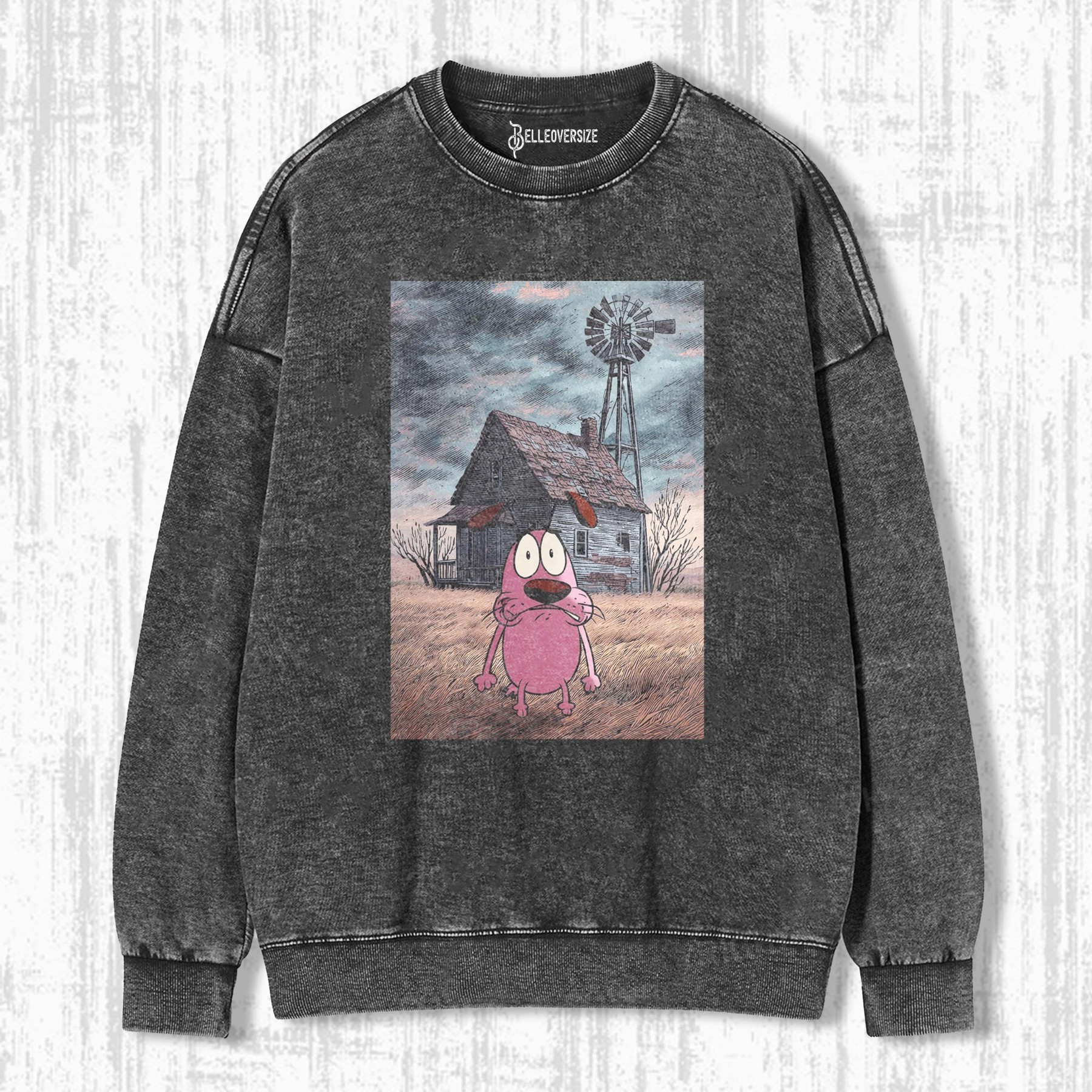 COURAGE THE COWARDLY DOG SWEATSHIRTS