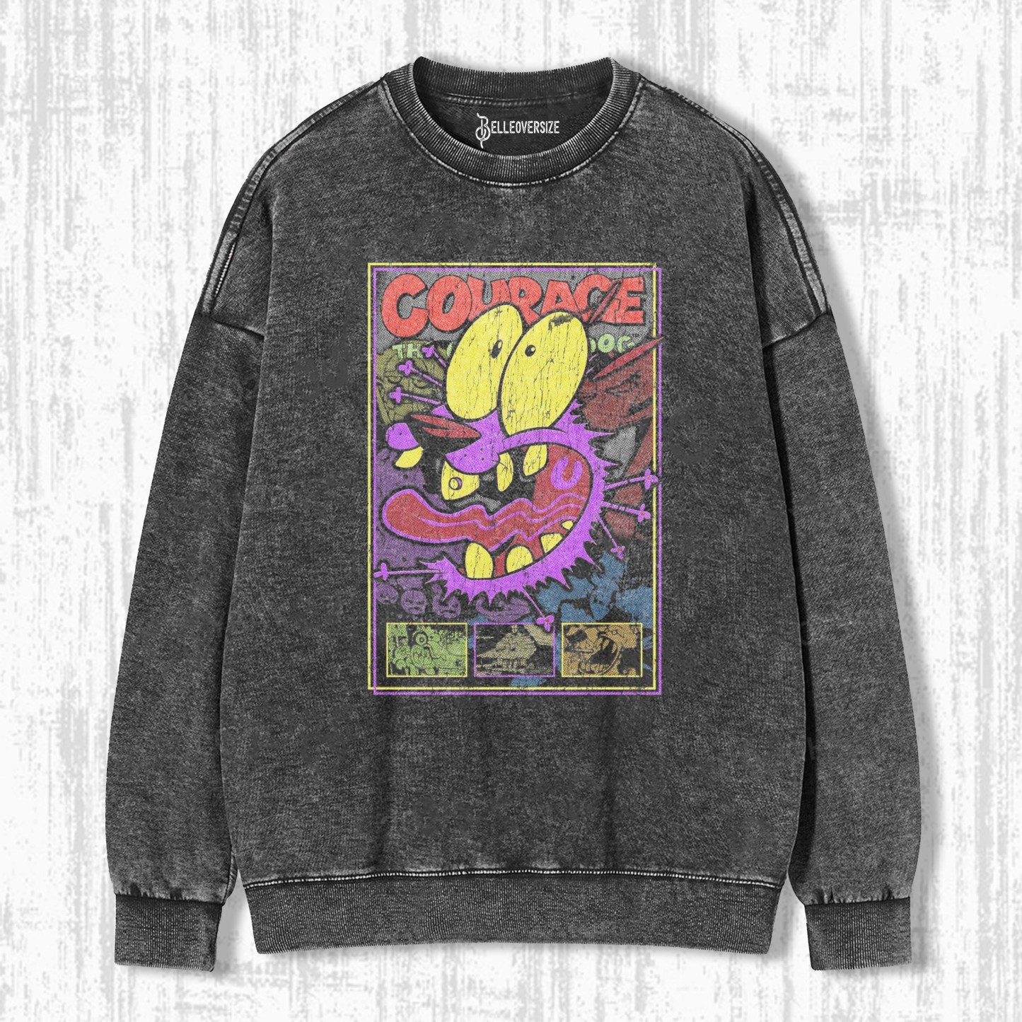 COURAGE THE COWARDLY DOG SWEATSHIRTS