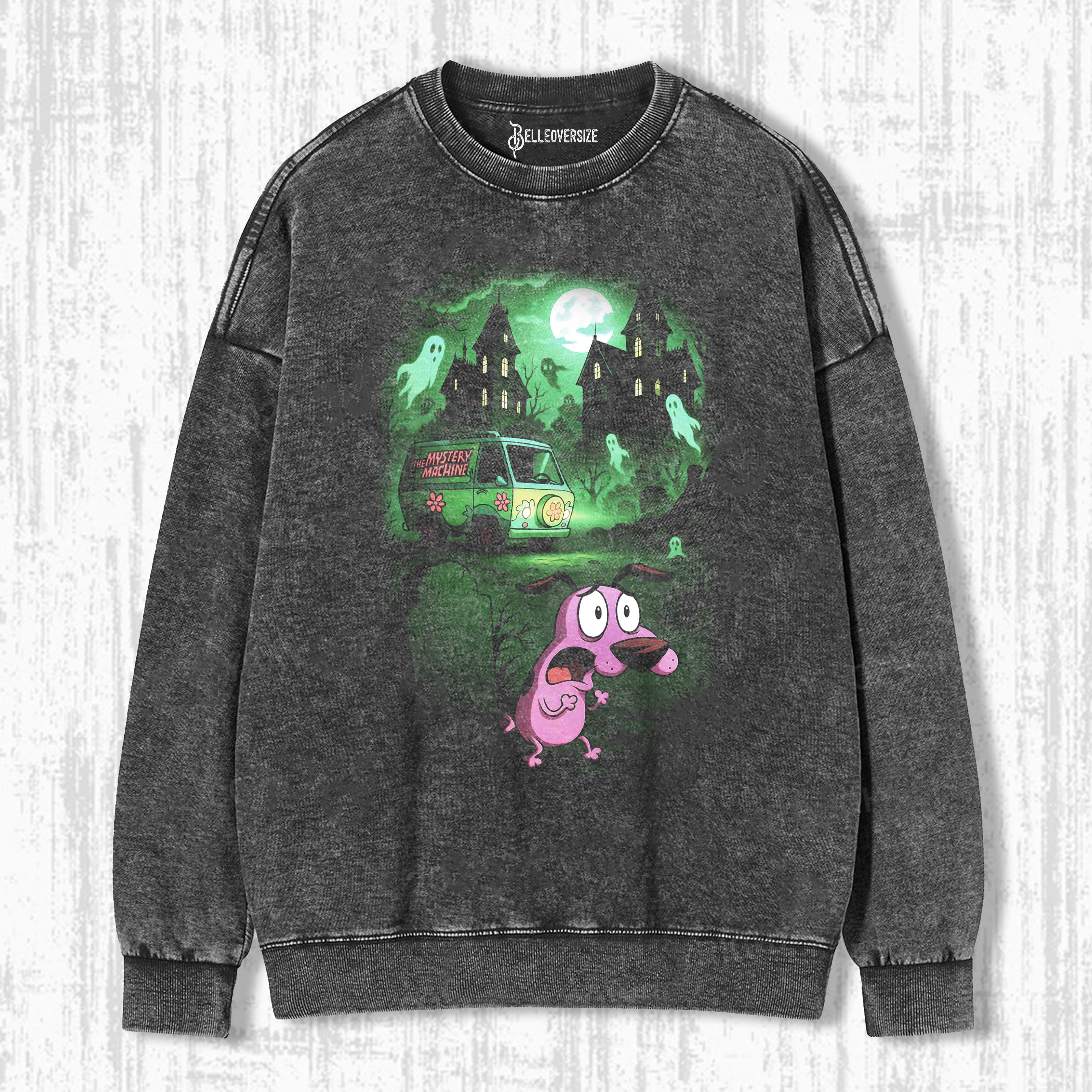 COURAGE THE COWARDLY DOG SWEATSHIRTS