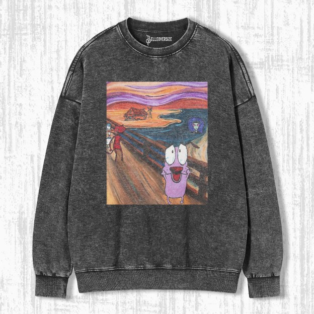 COURAGE THE COWARDLY DOG SWEATSHIRTS
