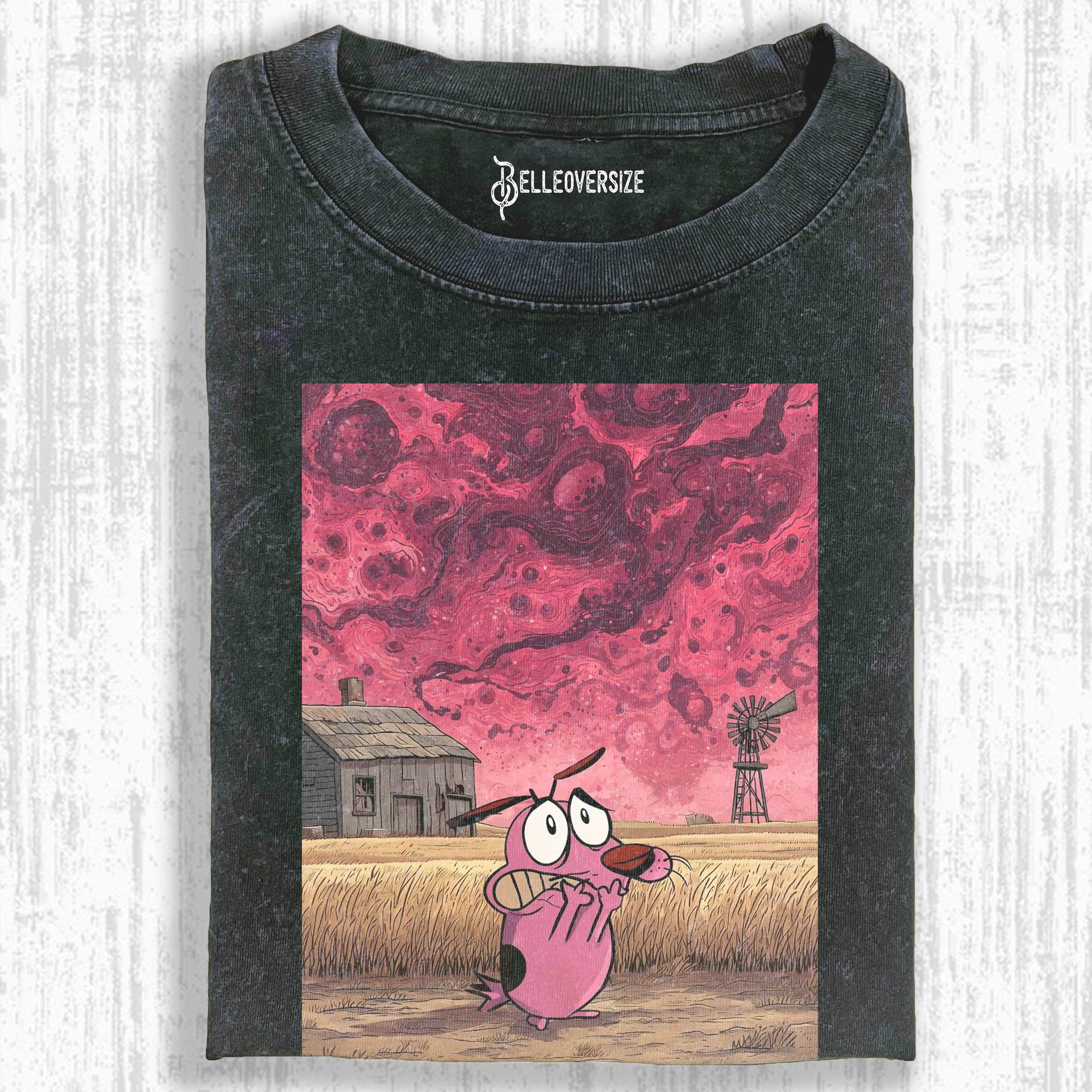COURAGE THE COWARDLY DOG T-SHIRT