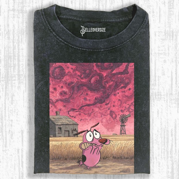 COURAGE THE COWARDLY DOG T-SHIRT