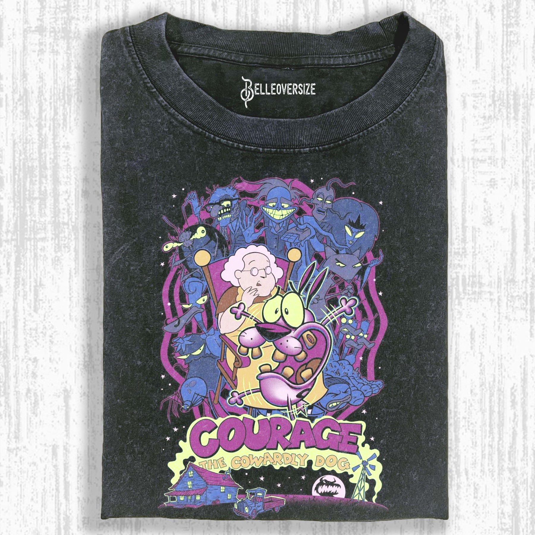 COURAGE THE COWARDLY DOG T-SHIRT