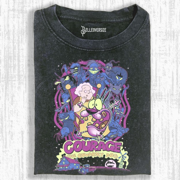 COURAGE THE COWARDLY DOG T-SHIRT