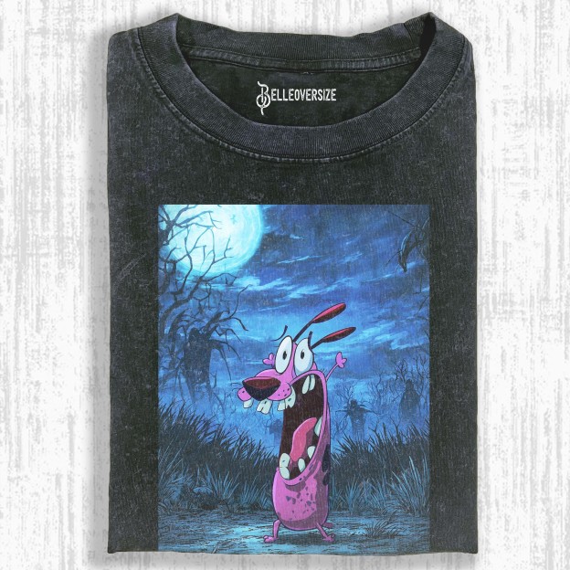 COURAGE THE COWARDLY DOG T-SHIRT