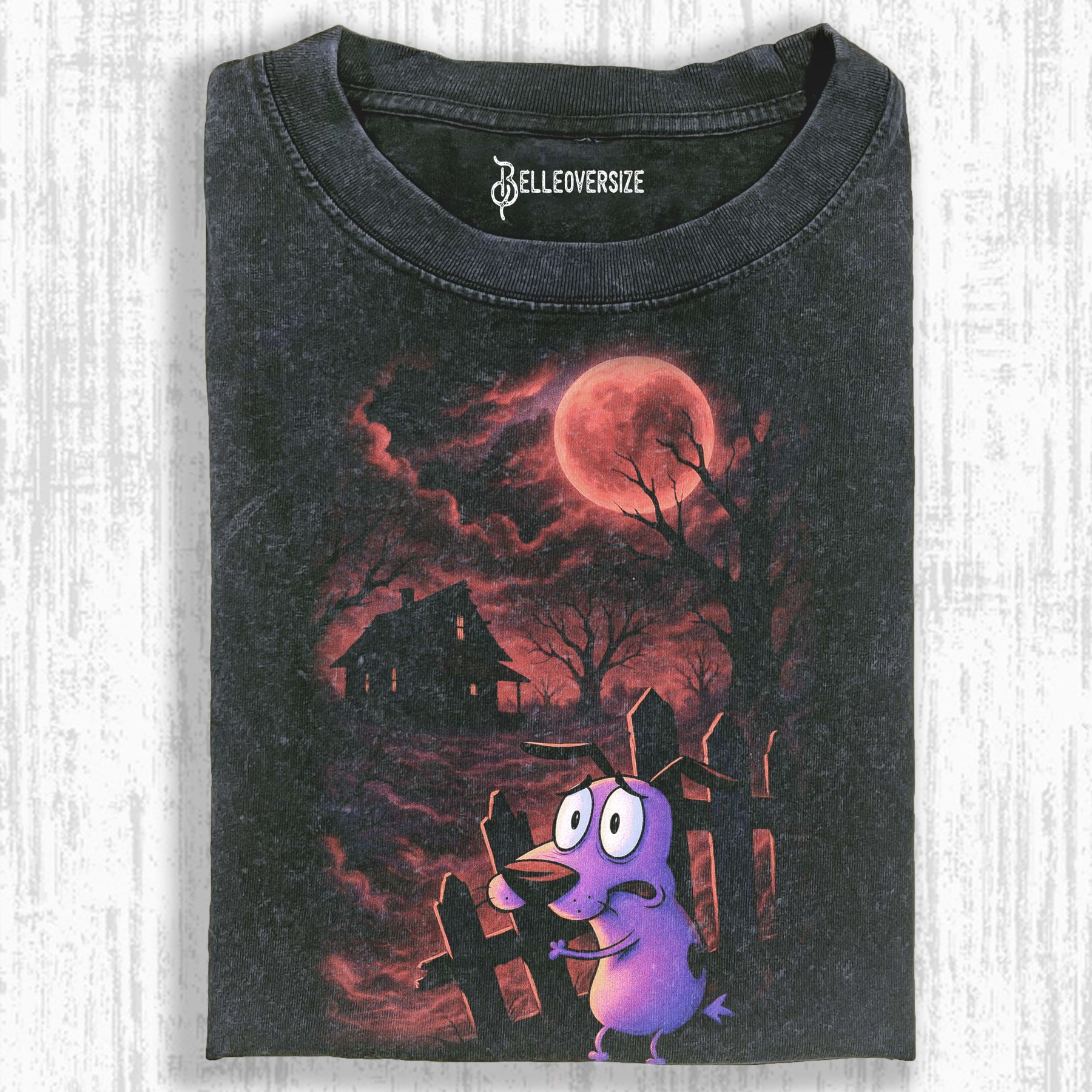 COURAGE THE COWARDLY DOG T-SHIRT