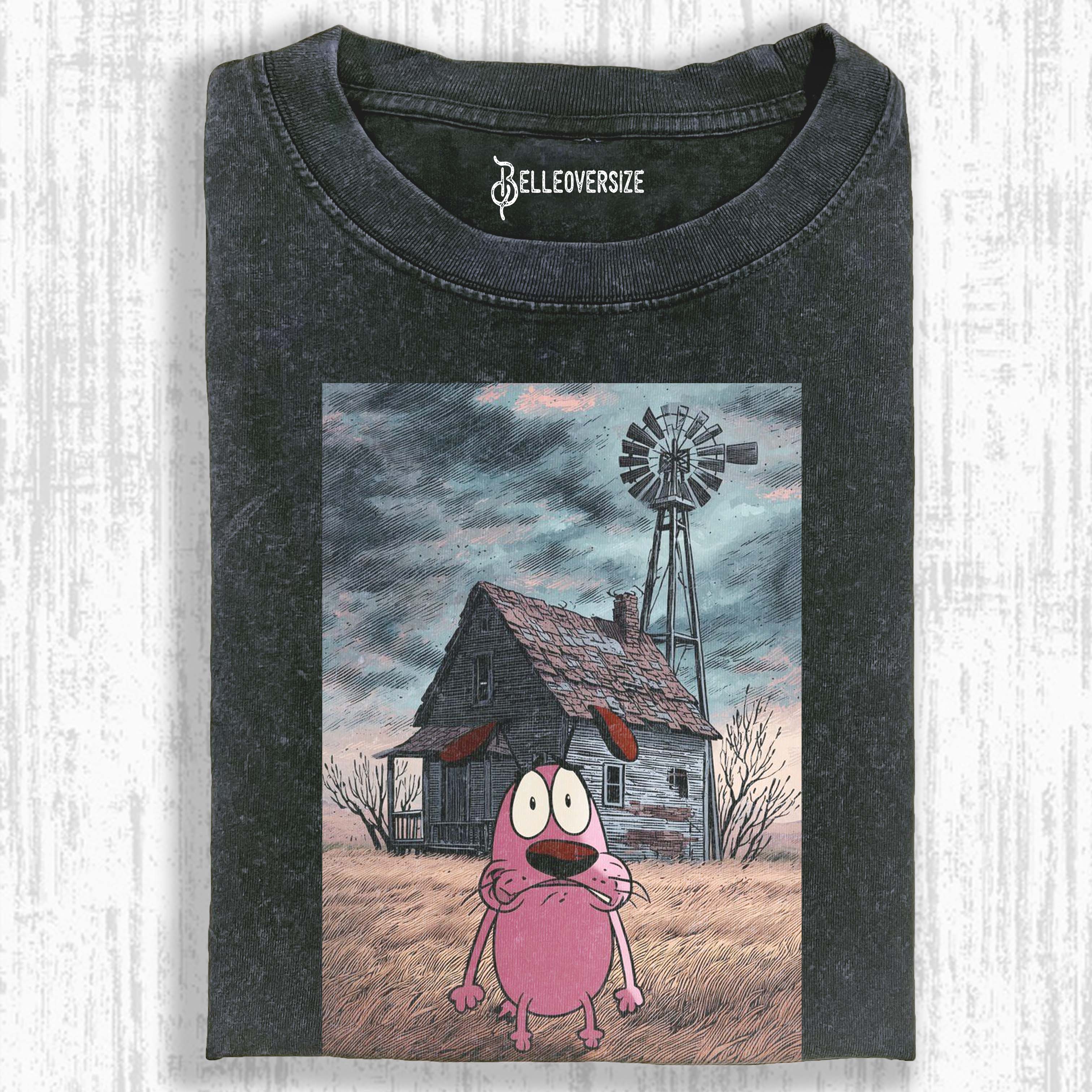 COURAGE THE COWARDLY DOG T-SHIRT