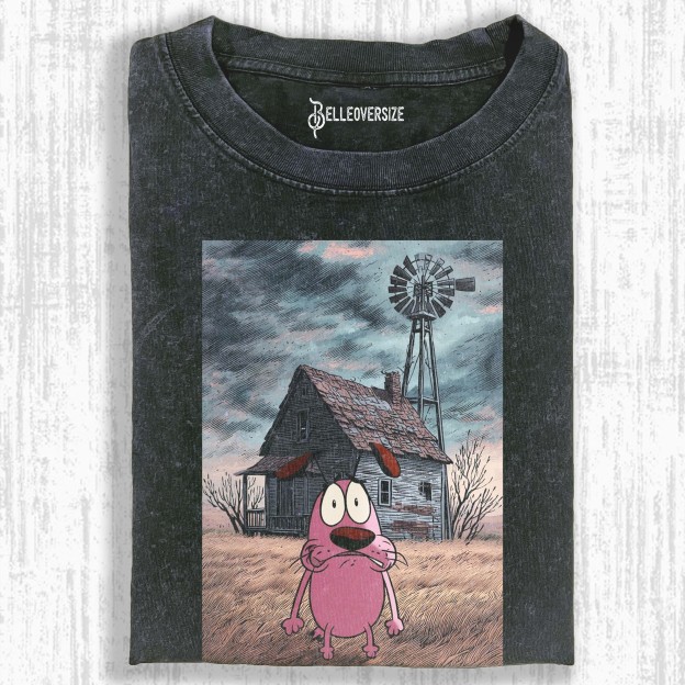 COURAGE THE COWARDLY DOG T-SHIRT