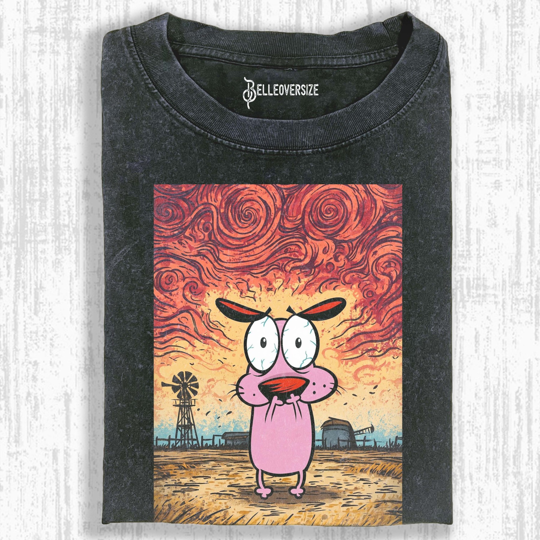 COURAGE THE COWARDLY DOG T-SHIRT