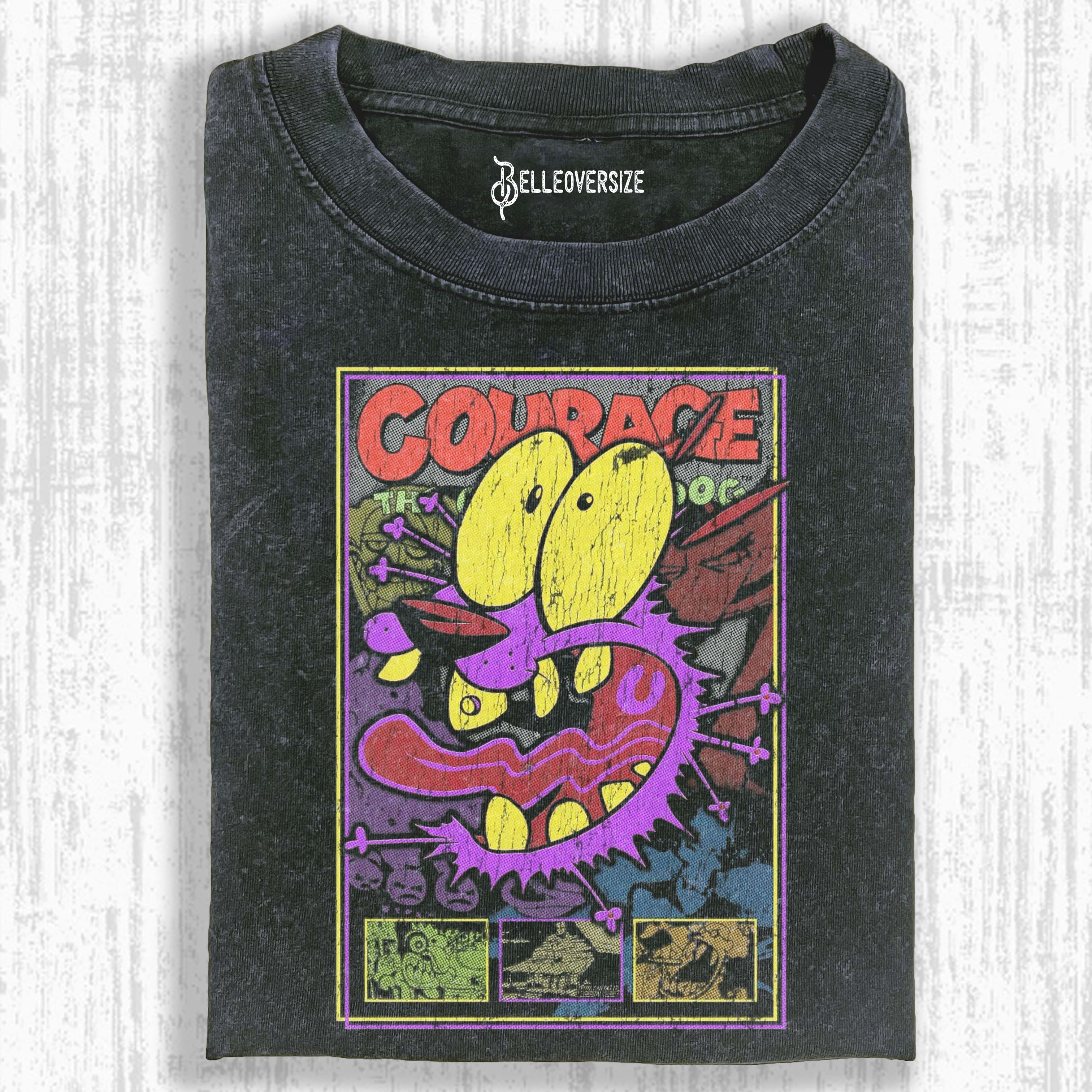 COURAGE THE COWARDLY DOG T-SHIRT