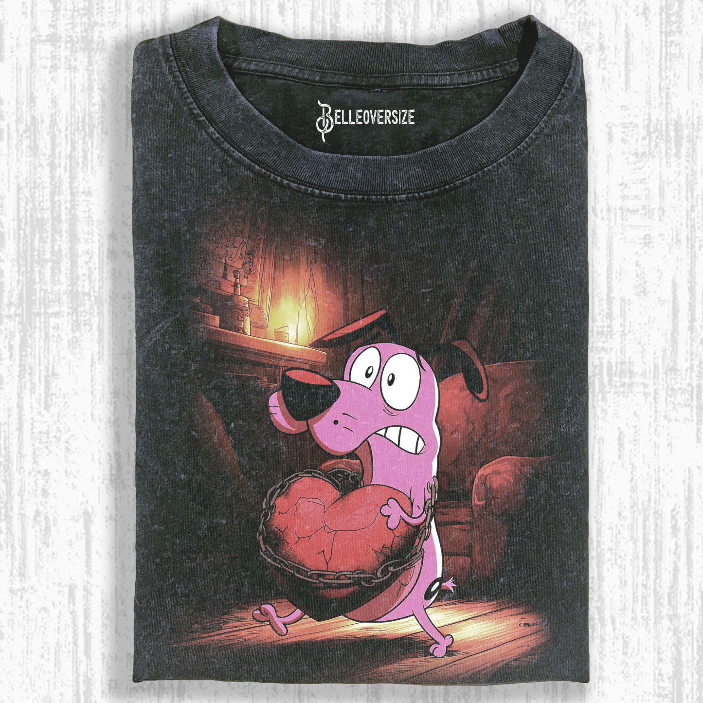 COURAGE THE COWARDLY DOG T-SHIRT
