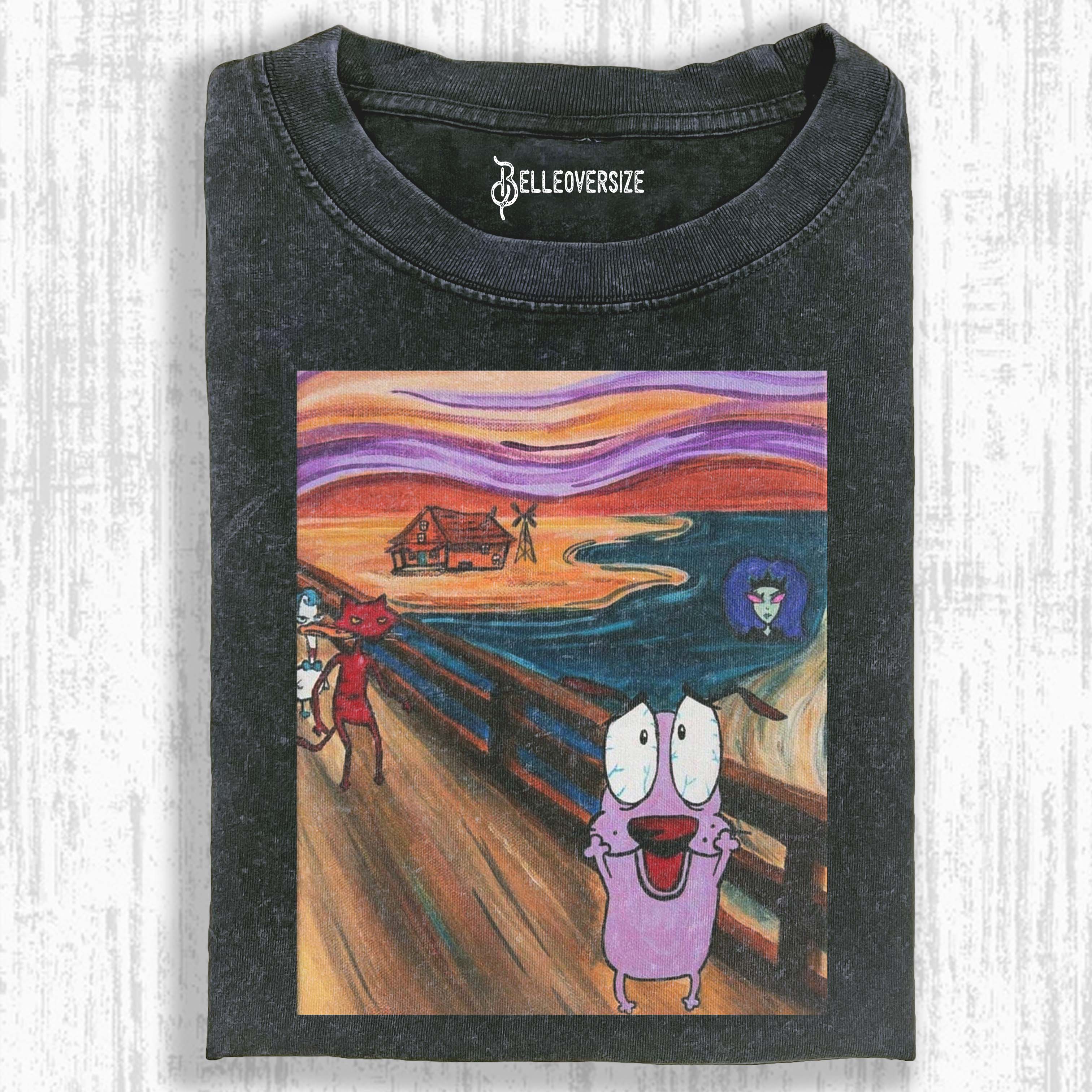 COURAGE THE COWARDLY DOG T-SHIRT
