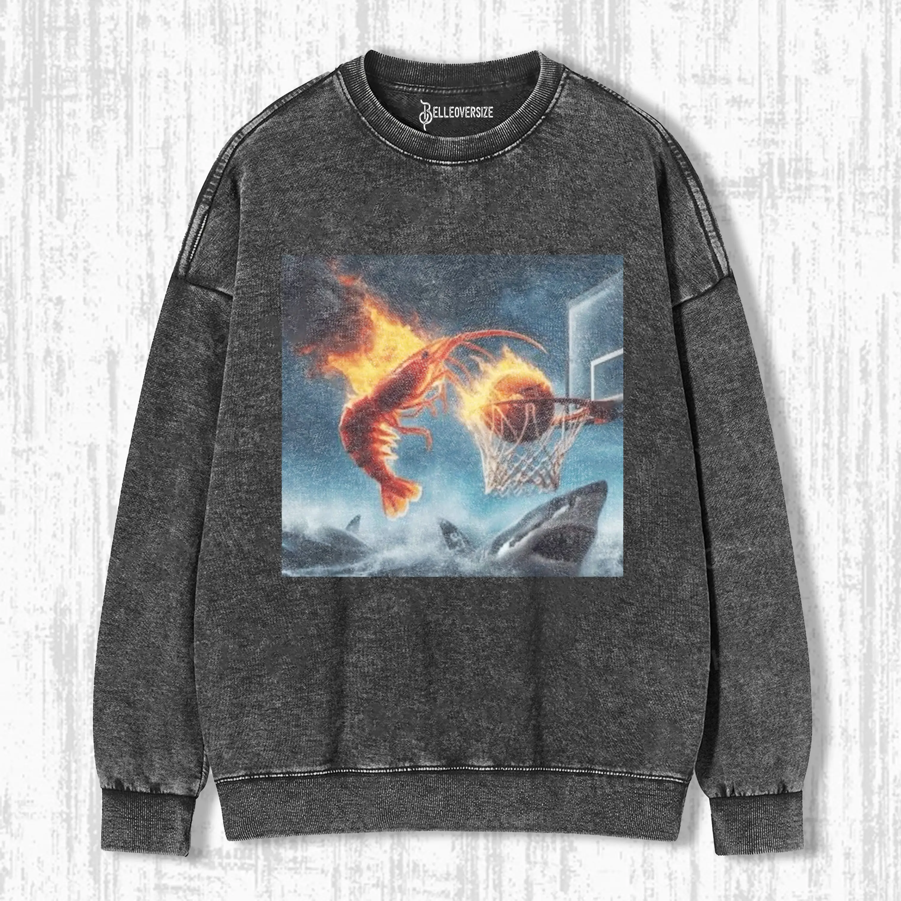 CRAZY SHRIMP SWEATSHIRTS
