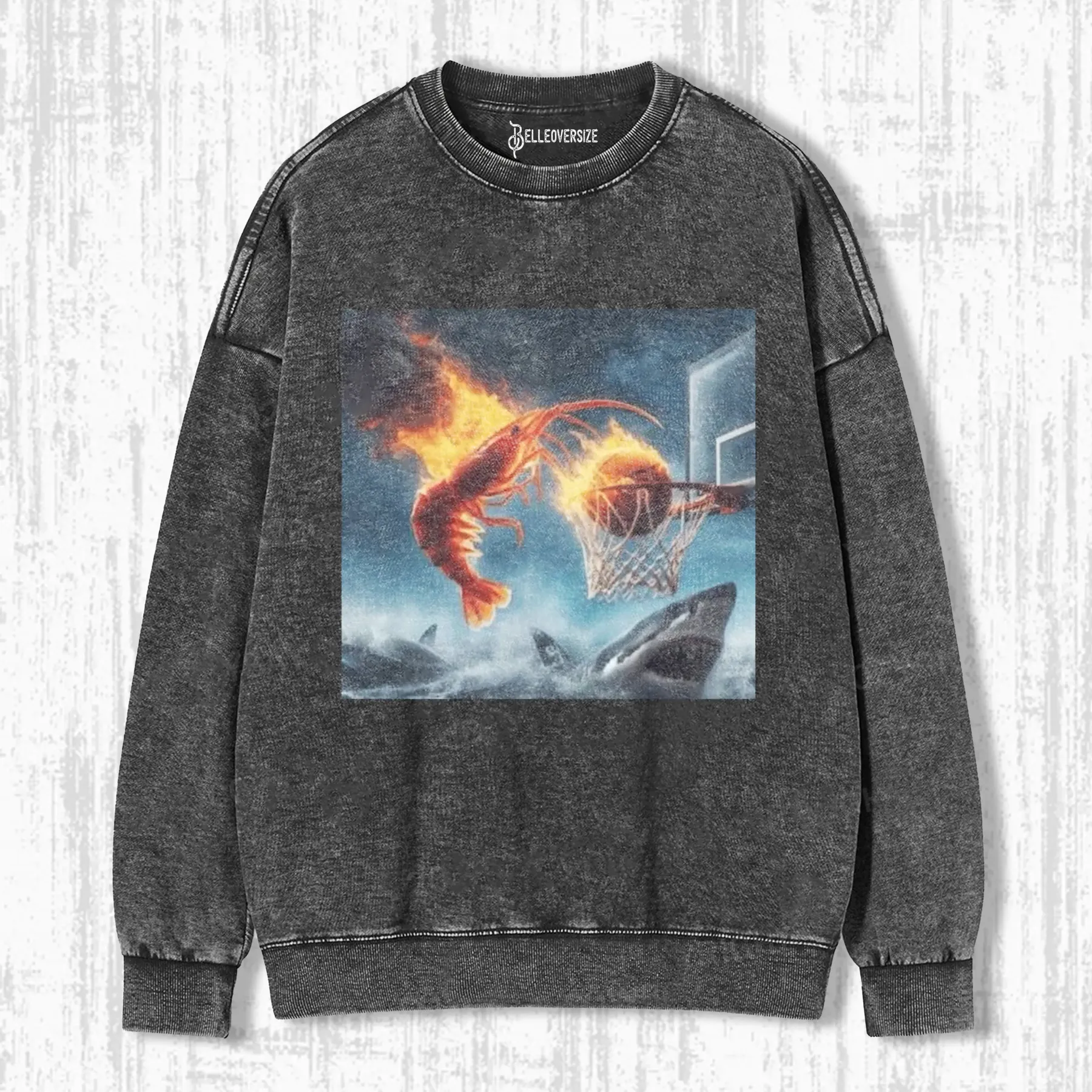 CRAZY SHRIMP SWEATSHIRTS