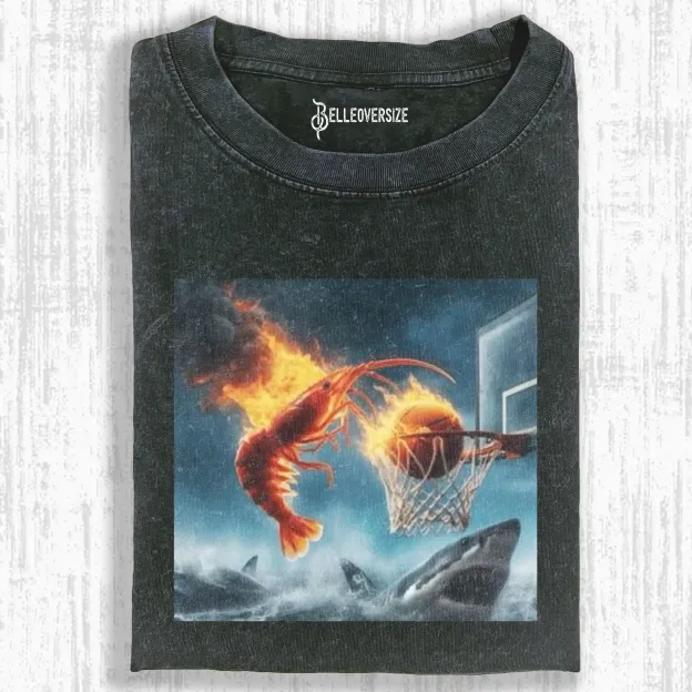 CRAZY SHRIMP  T-SHIRT
