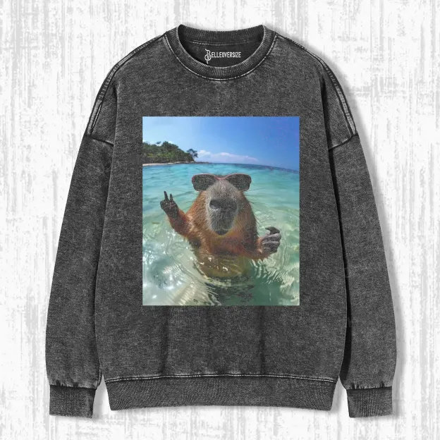 CUTE CAPYBARA SWEATSHIRTS