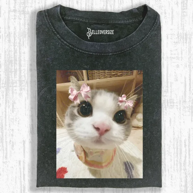 CUTE CAT T-SHIRT 