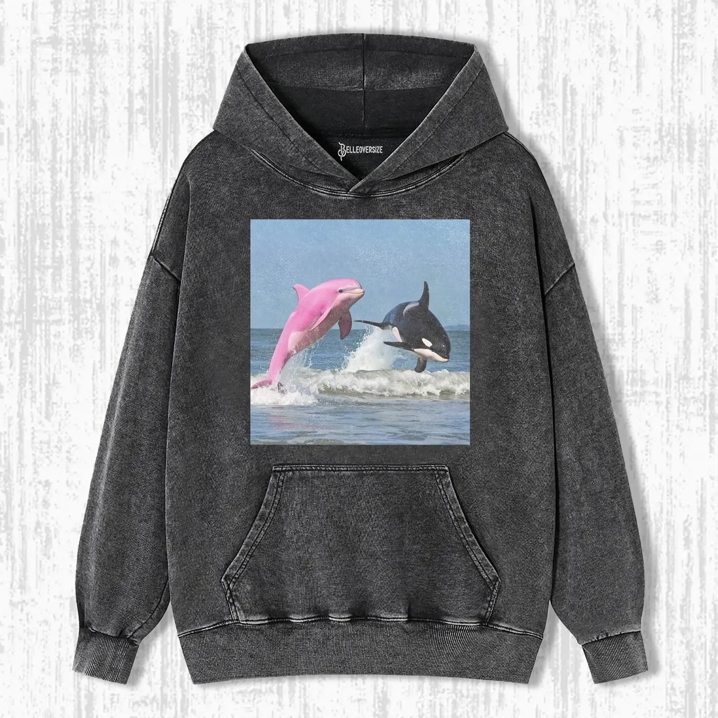 CUTE DOLPHINS HOODIE