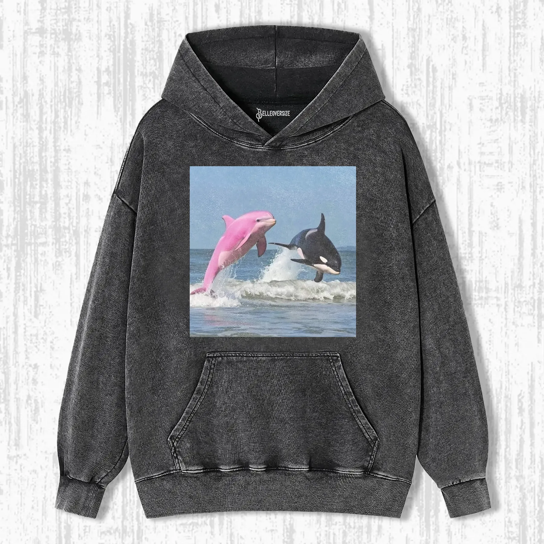 CUTE DOLPHINS HOODIE