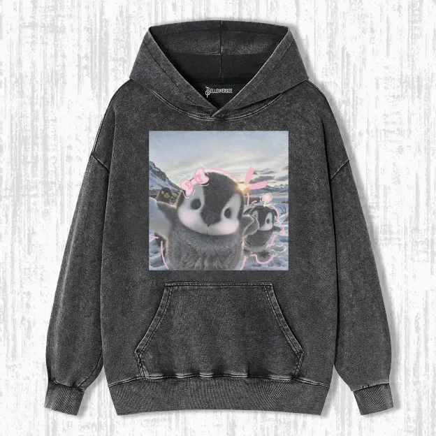 CUTE PENGUIN HOODIE