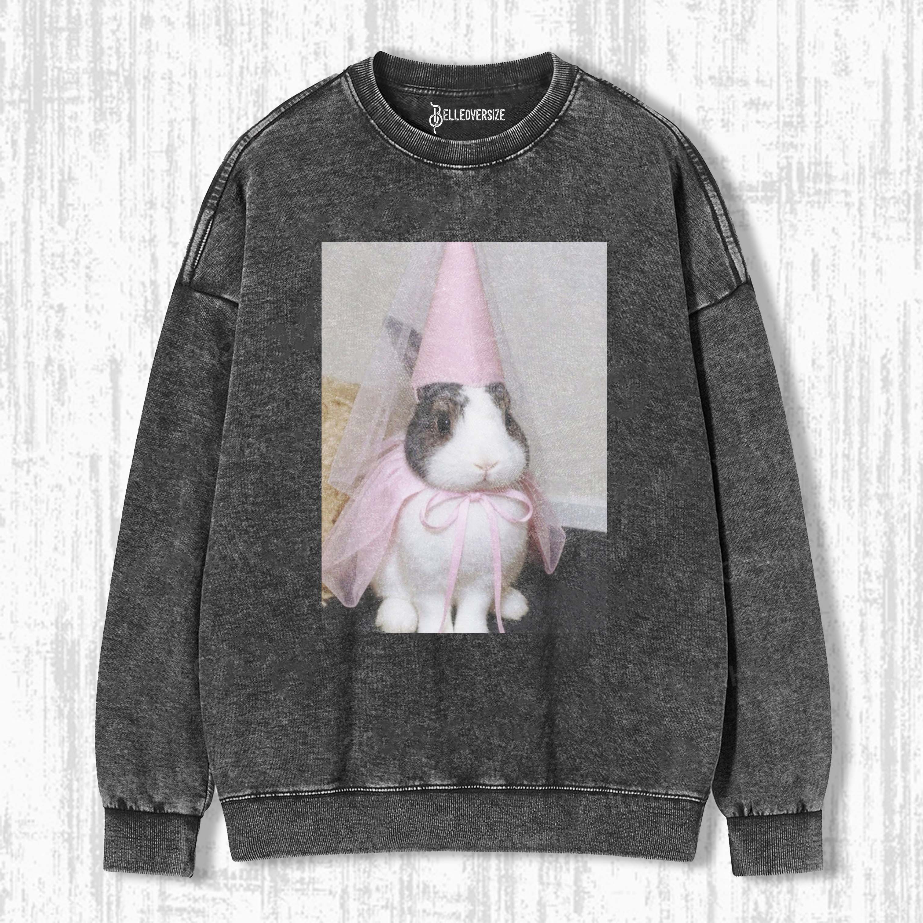 CUTE RABBIT SWEATSHIRTS 